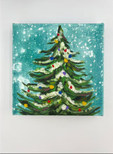 Load image into Gallery viewer, #3. Holiday Tree 8"x8"