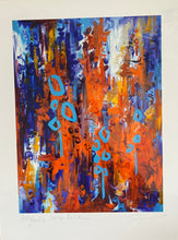 Load image into Gallery viewer, Hollyhocks Strikes Back, print