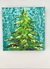Load image into Gallery viewer, #5. Holiday Tree 8"x8"
