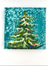 Load image into Gallery viewer, #6. Holiday Tree 8"x8"

