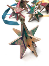 Load image into Gallery viewer, Star Ornaments- All Wood
