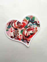 Load image into Gallery viewer, Sticker: Heart with King of Hearts
